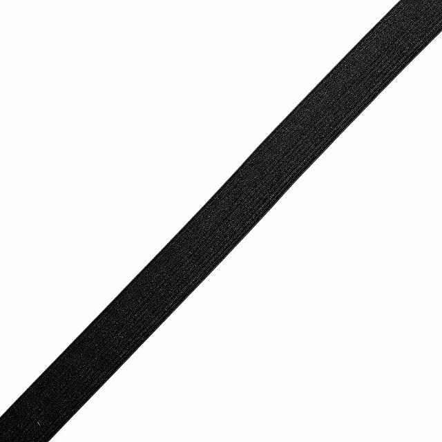 Резинка вязанная Черный, 15мм 