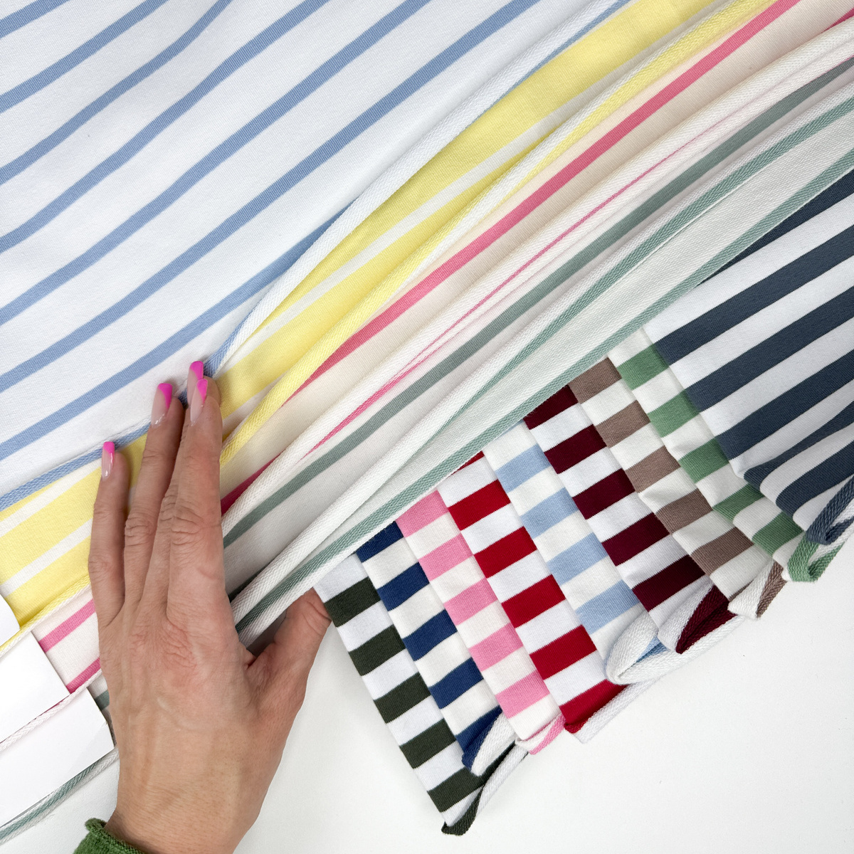 Футер 2х нитка Тельняшка